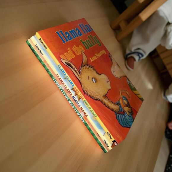 Llama Llama Hard Cover Bundle Bully Goat Mad Mama Misses Mama Llama & PJ Plush - Picture 12 of 13